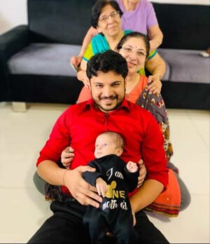 happy clients after a successful IVF treatment from IVF center in surat