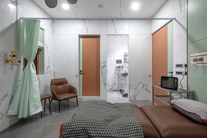 Birthing Suite area of Best Maternity Hospital in Surat